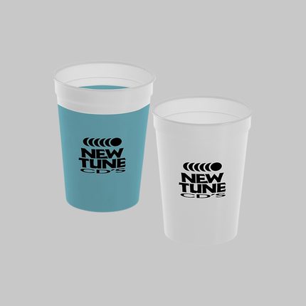 Custom color-changing stadium cups