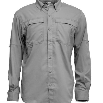 BAW-Men Long Sleeve Fishing Shirt