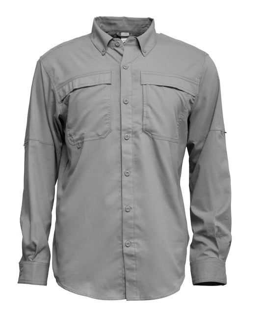 BAW-Men Long Sleeve Fishing Shirt