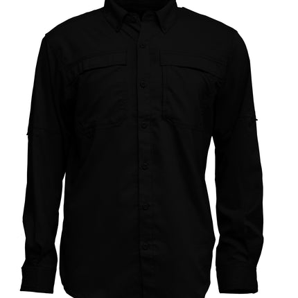 BAW-Men Long Sleeve Fishing Shirt