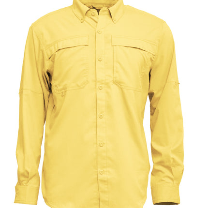 BAW-Men Long Sleeve Fishing Shirt