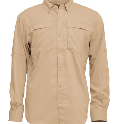 BAW-Men Long Sleeve Fishing Shirt