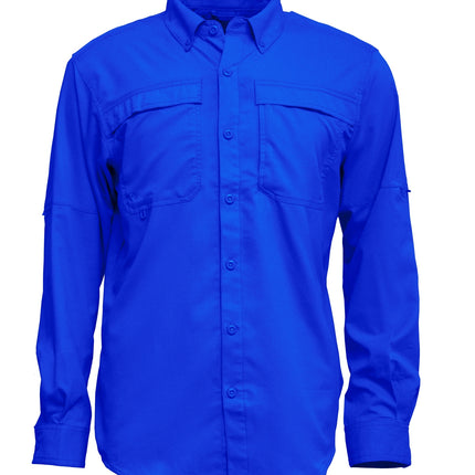 BAW-Men Long Sleeve Fishing Shirt