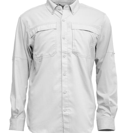 BAW-Men Long Sleeve Fishing Shirt