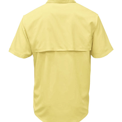 BAW-Men Short Sleeve Fishing Shirt