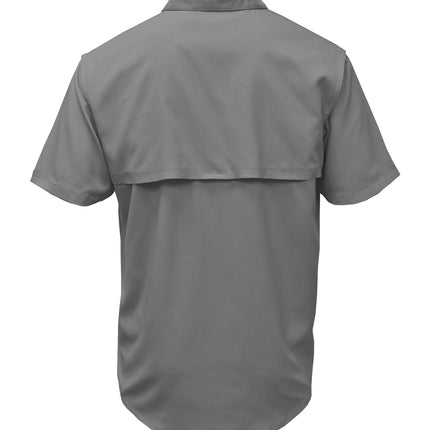 BAW-Men Short Sleeve Fishing Shirt