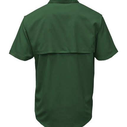 BAW-Men Short Sleeve Fishing Shirt