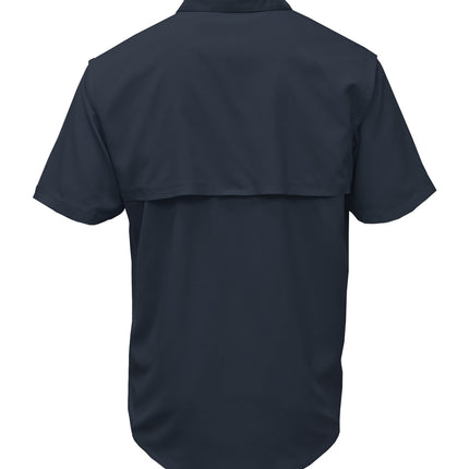 BAW-Men Short Sleeve Fishing Shirt