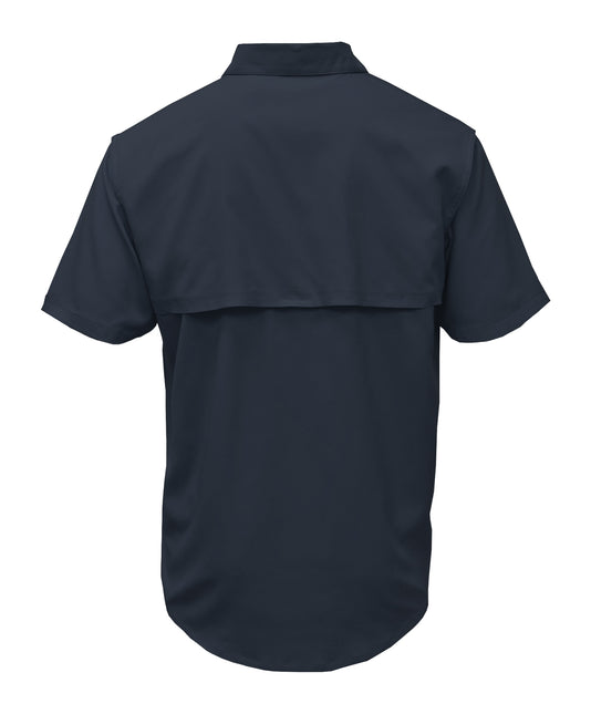 BAW-Men Short Sleeve Fishing Shirt