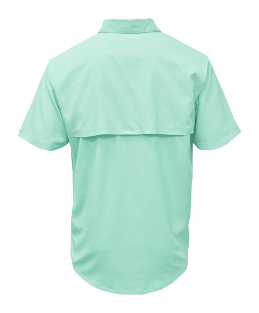 BAW-Men Short Sleeve Fishing Shirt