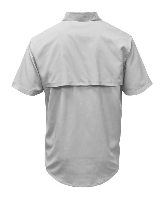 BAW-Men Short Sleeve Fishing Shirt