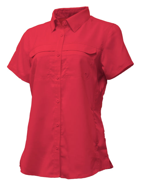 BAW-Lady Short Sleeve Fishing Shirt