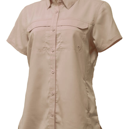 BAW-Lady Short Sleeve Fishing Shirt