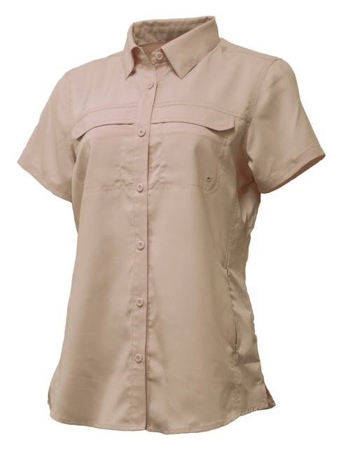 BAW-Lady Short Sleeve Fishing Shirt