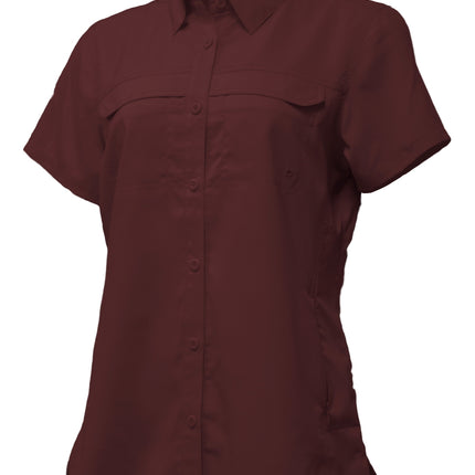 BAW-Lady Short Sleeve Fishing Shirt