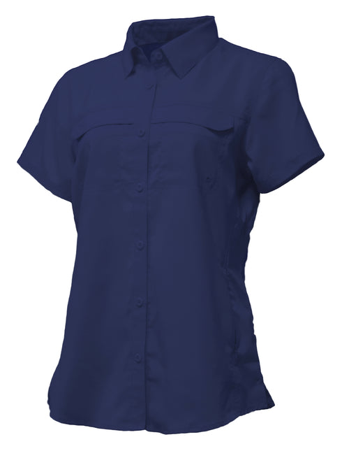 BAW-Lady Short Sleeve Fishing Shirt