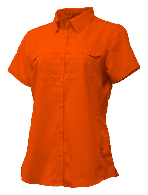 BAW-Lady Short Sleeve Fishing Shirt