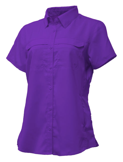 BAW-Lady Short Sleeve Fishing Shirt