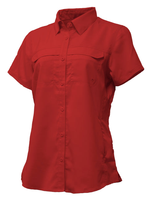 BAW-Lady Short Sleeve Fishing Shirt