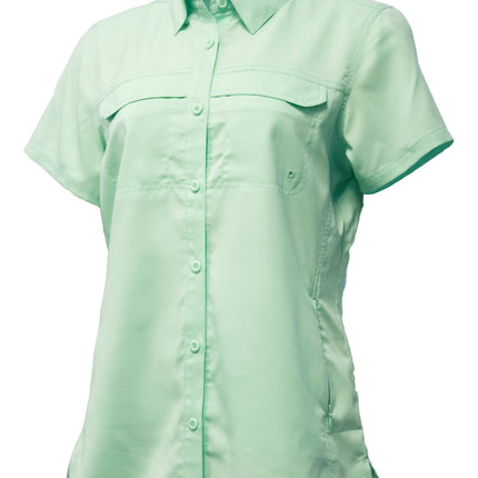 BAW-Lady Short Sleeve Fishing Shirt