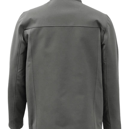 Men Softshell Jacket ST20 in Charcoal - back view