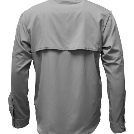 BAW-Men Long Sleeve Fishing Shirt
