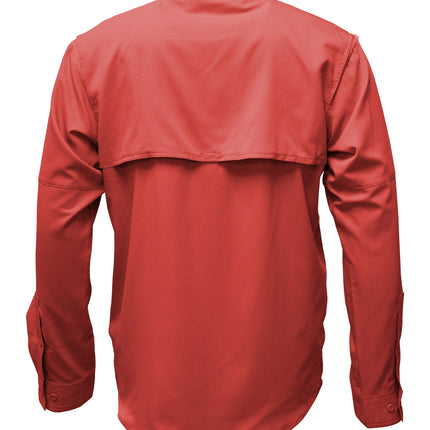 BAW-Men Long Sleeve Fishing Shirt