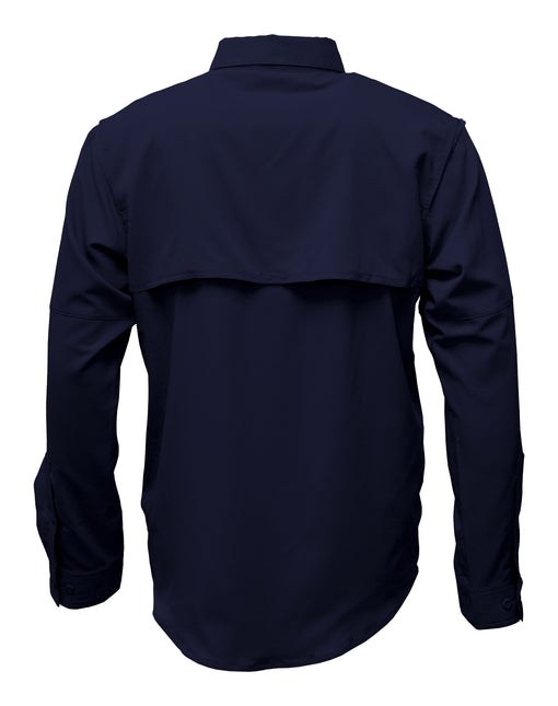 BAW-Men Long Sleeve Fishing Shirt