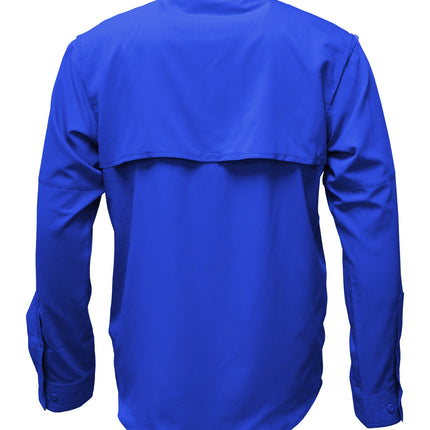 BAW-Men Long Sleeve Fishing Shirt