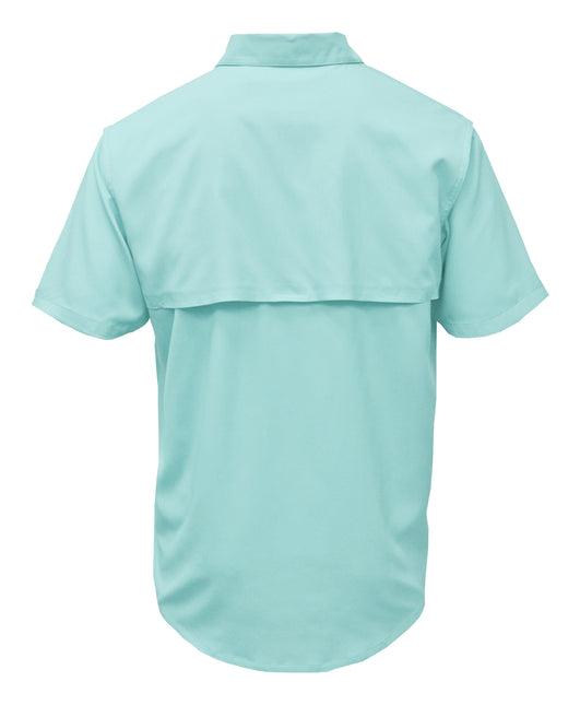 BAW-Men Short Sleeve Fishing Shirt