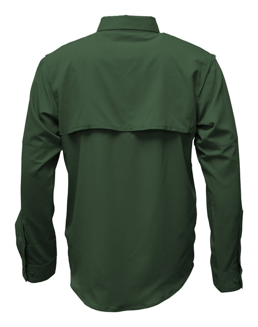 BAW-Men Long Sleeve Fishing Shirt