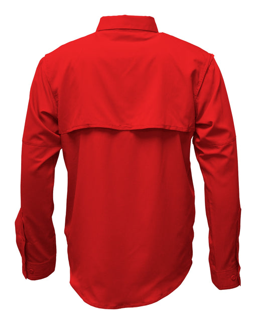BAW-Men Long Sleeve Fishing Shirt
