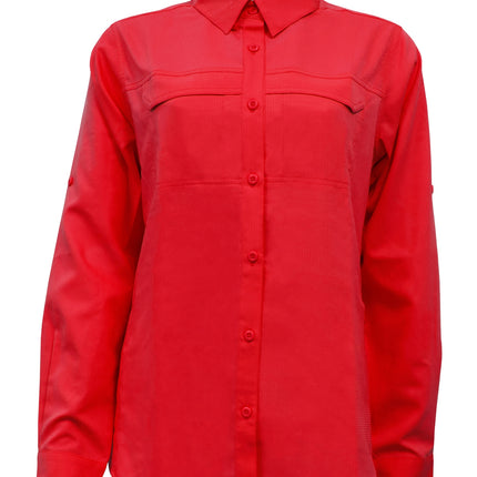 BAW-Lady Long Sleeve Fishing Shirt