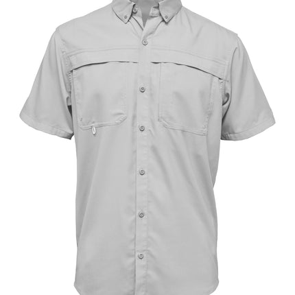 BAW-Men Short Sleeve Fishing Shirt