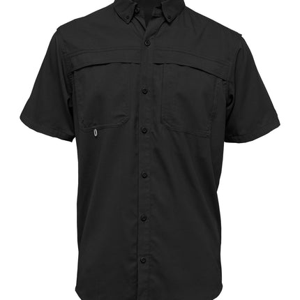 BAW-Men Short Sleeve Fishing Shirt