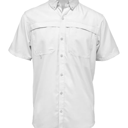BAW-Men Short Sleeve Fishing Shirt