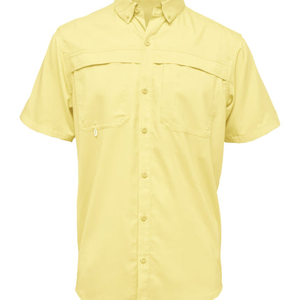 BAW-Men Short Sleeve Fishing Shirt