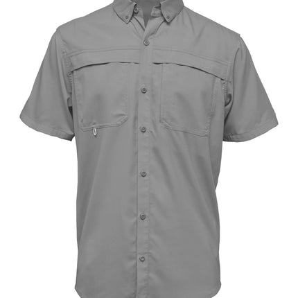 BAW-Men Short Sleeve Fishing Shirt