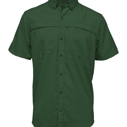 BAW-Men Short Sleeve Fishing Shirt