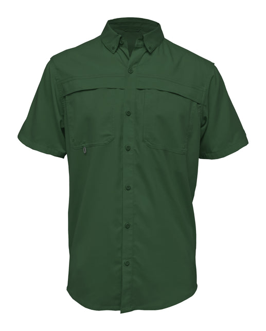BAW-Men Short Sleeve Fishing Shirt