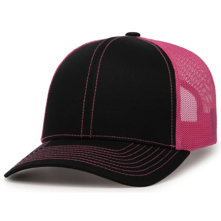 Pacific Headwear Trucker Snapback Cap 104C