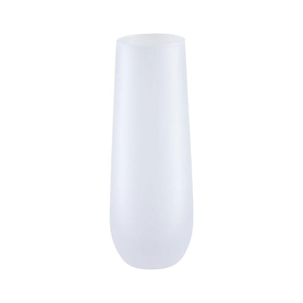 Craft Express 4 Pack 10oz Frosted Stemless Champagne Flute Glasses – Sublimation-Ready