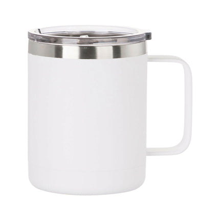 Craft Express 4 Pack 12oz Powder Coated Stainless Steel Mugs – Laser-Ready Blanks