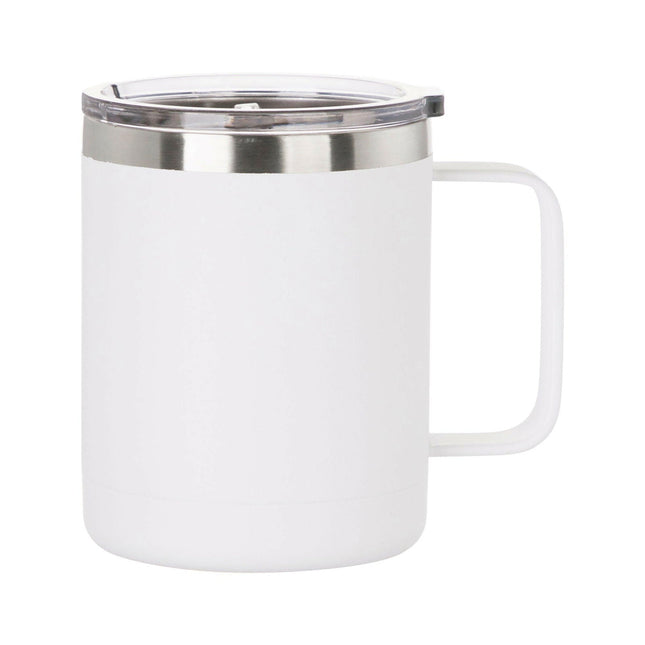 Craft Express 4 Pack 12oz Powder Coated Stainless Steel Mugs – Laser-Ready Blanks