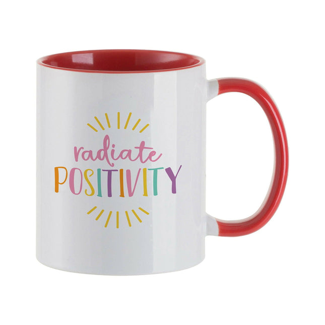Craft Express 6 Pack 11oz Ceramic Sublimation Mugs – White Glossy Blanks