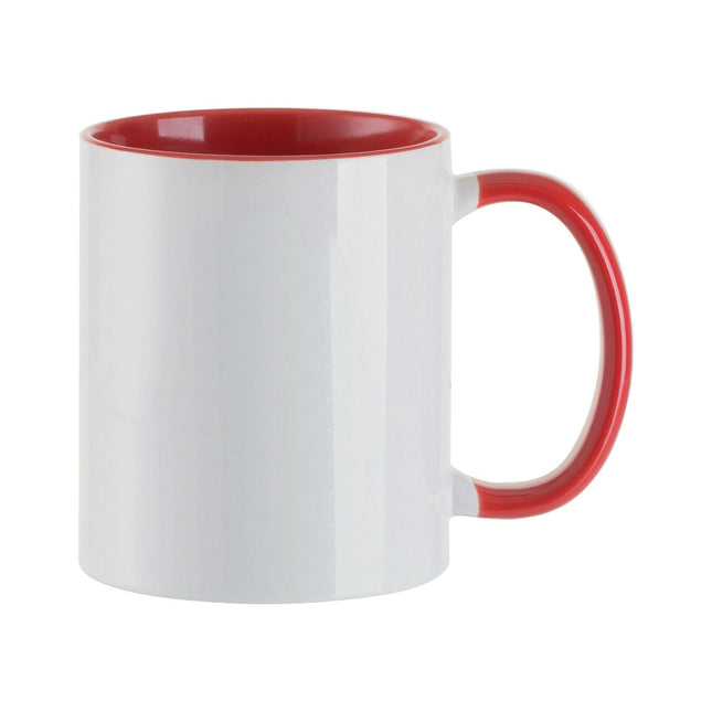 Craft Express 6 Pack 11oz Ceramic Sublimation Mugs – White Glossy Blanks