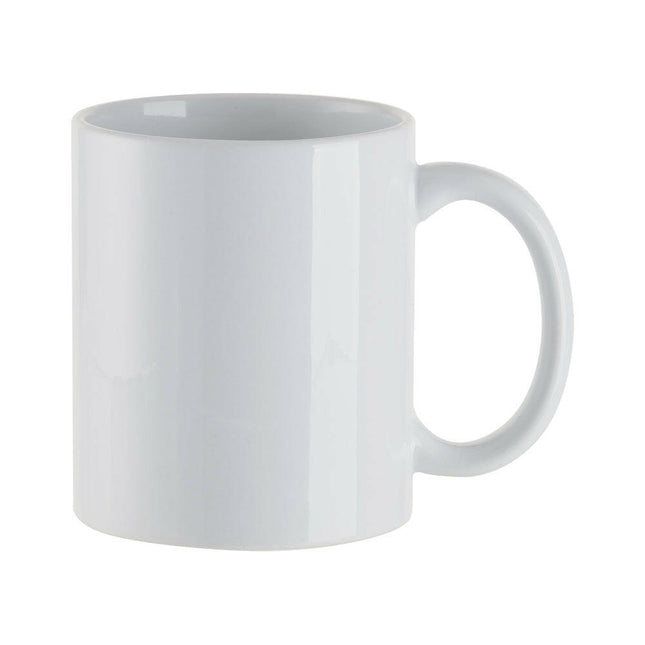 Craft Express 6 Pack 11oz Ceramic Sublimation Mugs – White Glossy Blanks