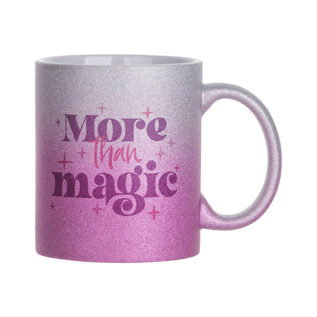 Craft Express 6 Pack 11oz Glitter Ceramic Sublimation Mugs – Sublimation-Ready Drinkware