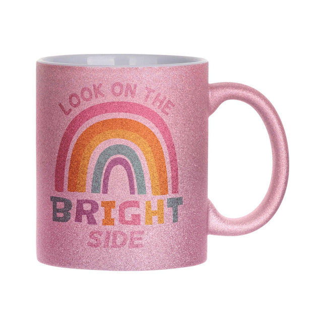 Craft Express 6 Pack 11oz Glitter Ceramic Sublimation Mugs – Sublimation-Ready Drinkware