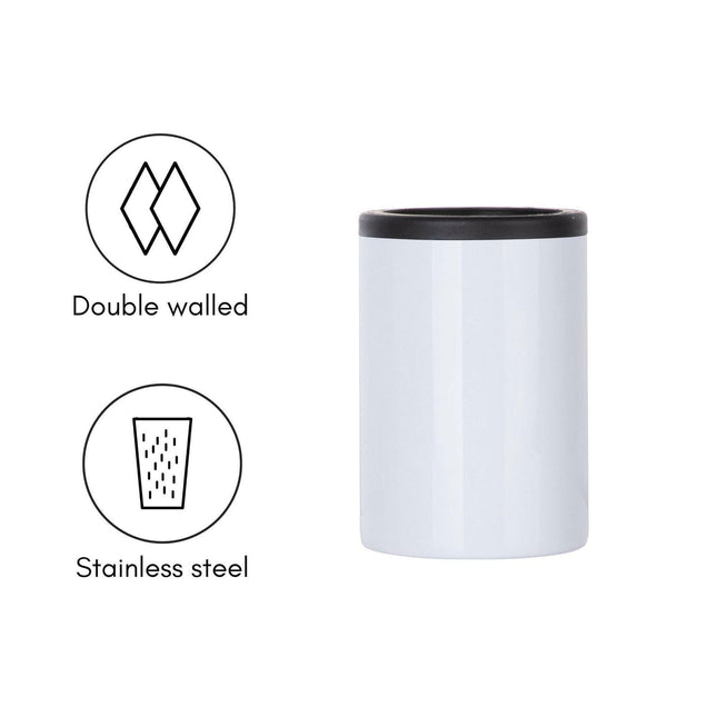 Craft Express 4 Pack 12oz Stainless Steel Classic Can Coolers – Sublimation Ready
